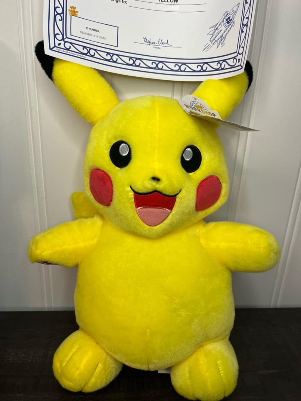 Build-A-Bear Workshop Pokémon Pikachu plush toy